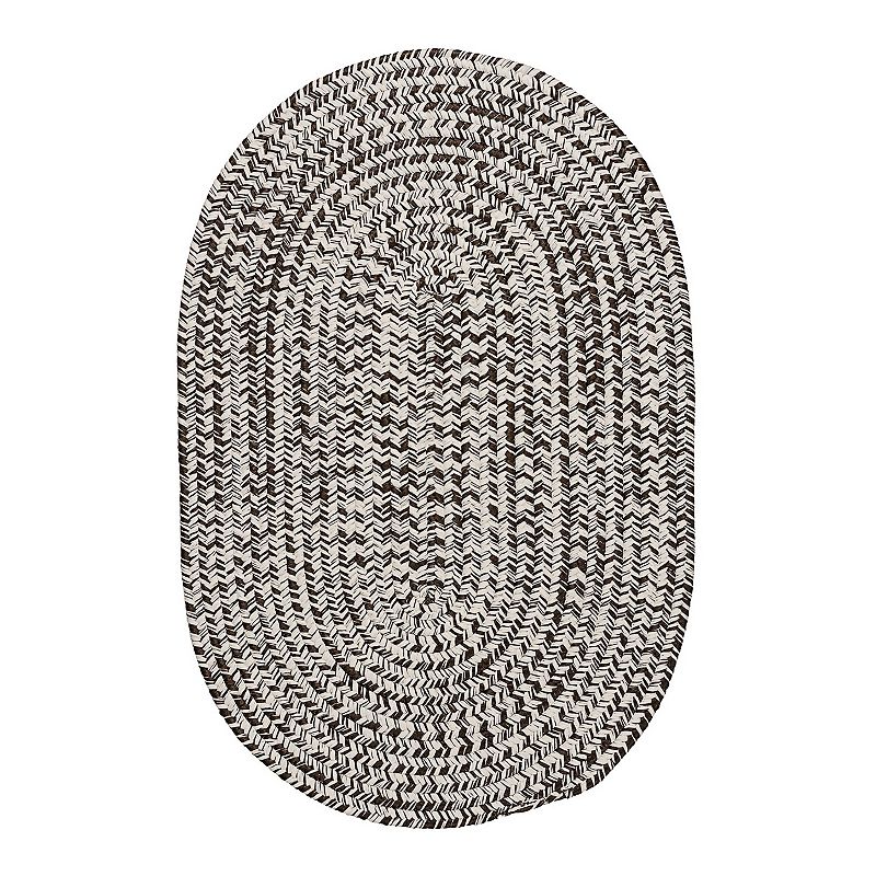 Colonial Mills Howell Tweed Reversible Indoor Outdoor Rug, Brown, 8X11 Ft