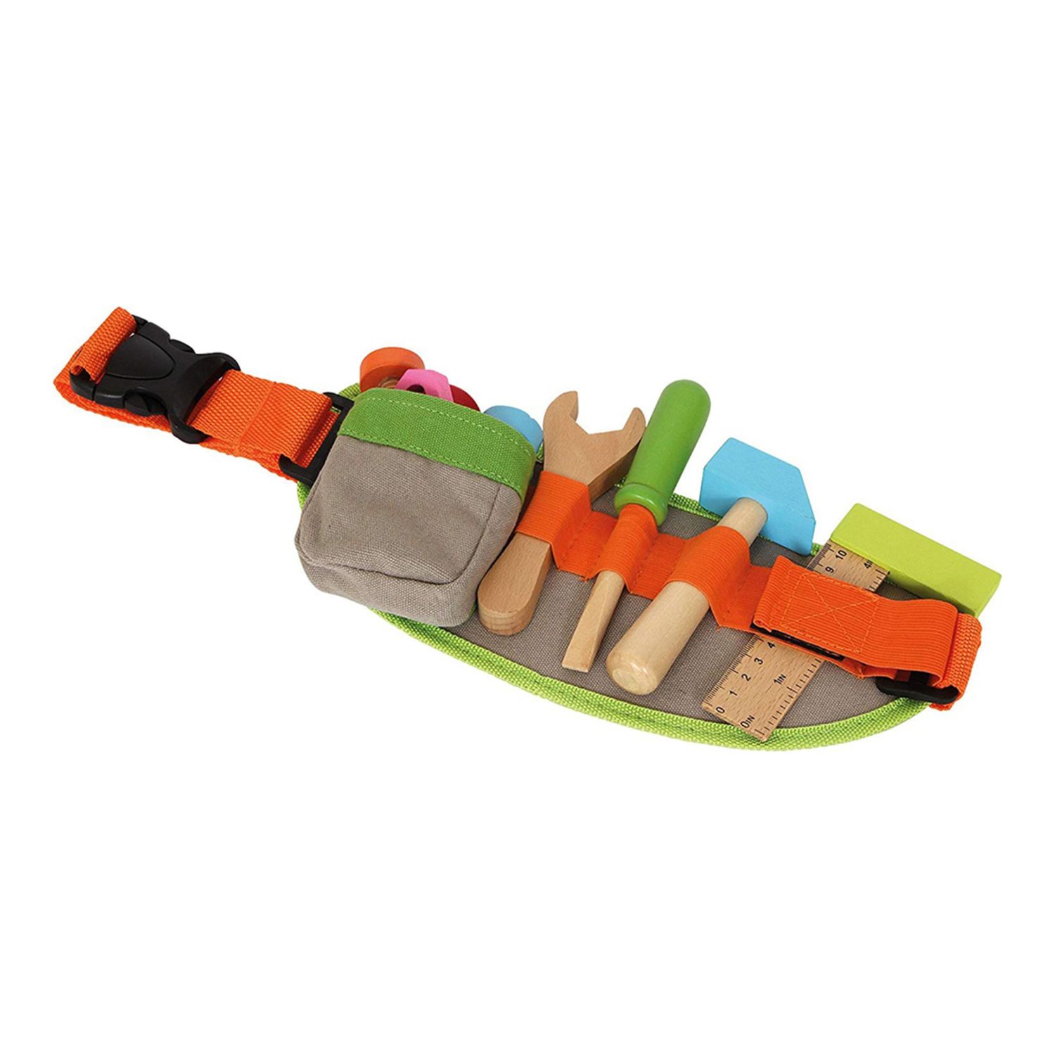 wooden tool belt toy