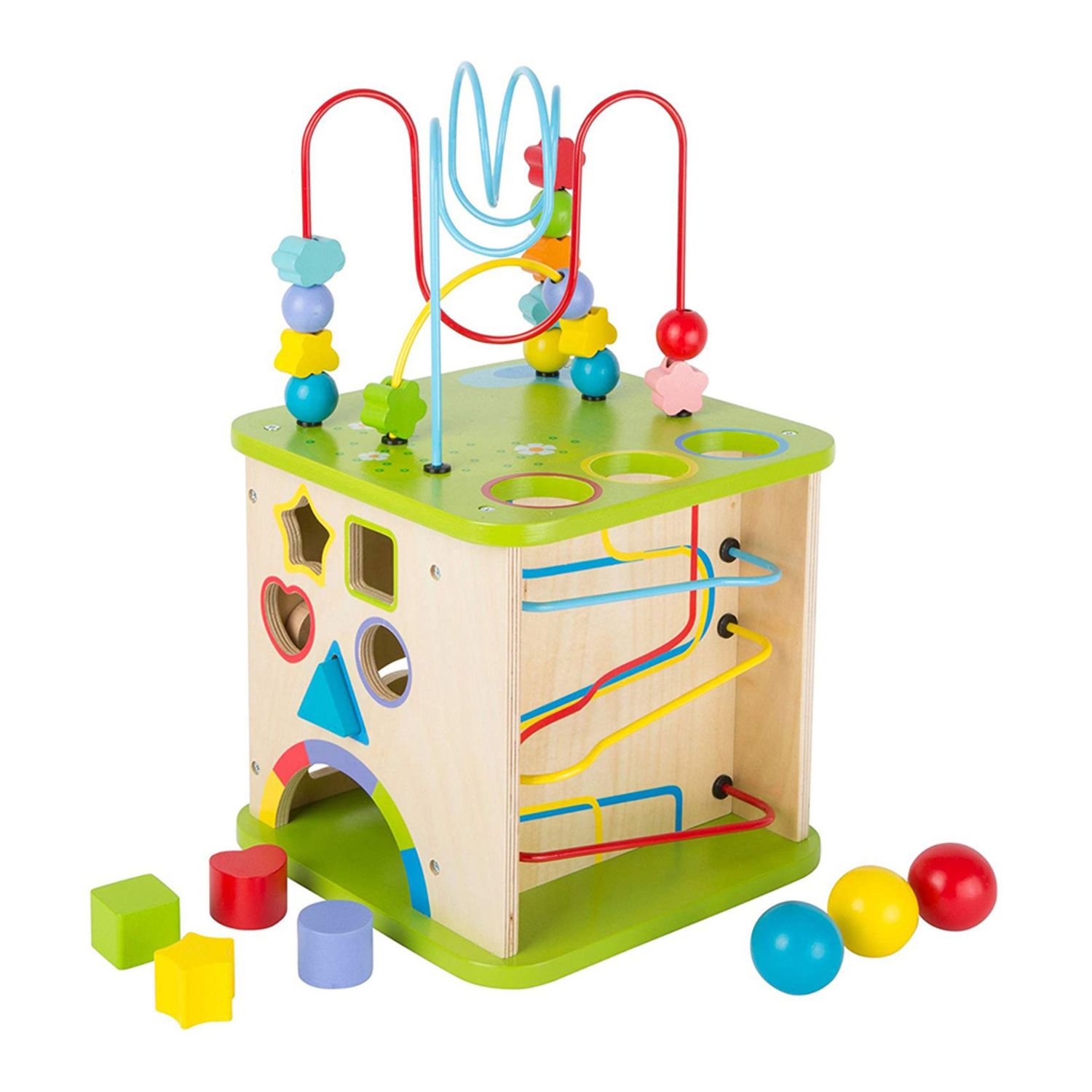 wooden activity toys