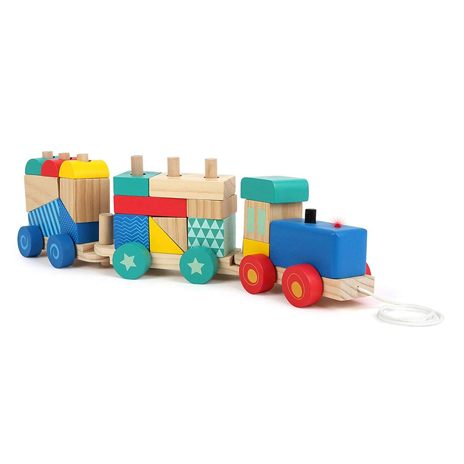 melissa and doug rocking farm animals pull train