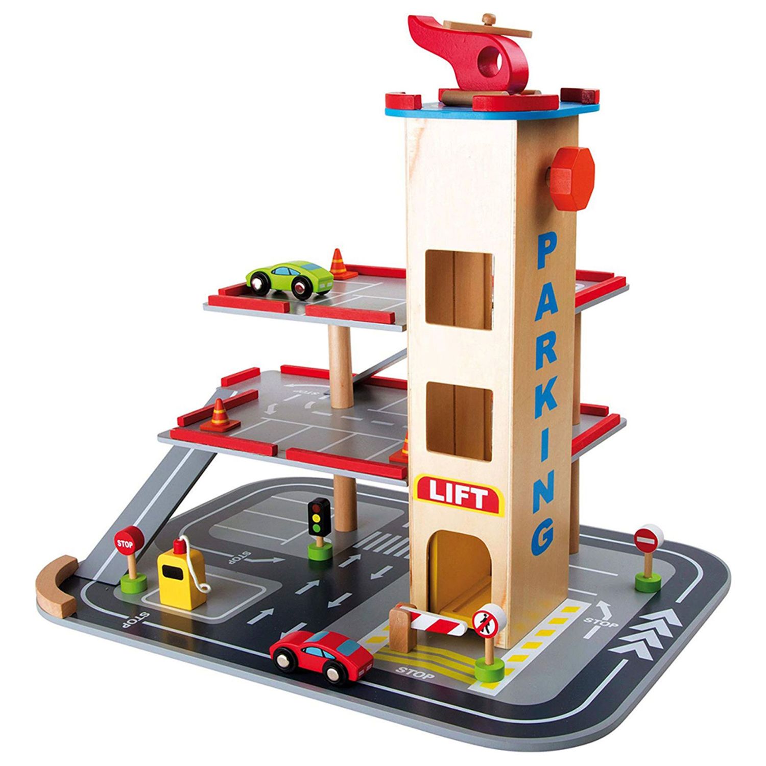 kidkraft transportation station train set & table