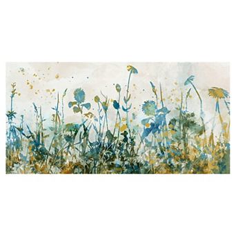 Fine Art Canvas Meadow Flowers Canvas Wall Art