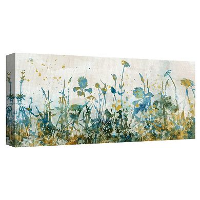Fine Art Canvas Meadow Flowers Canvas Wall Art