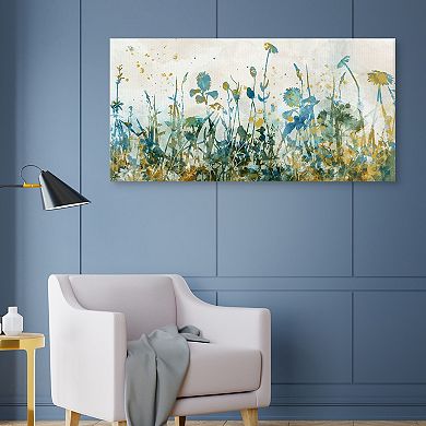 Fine Art Canvas Meadow Flowers Canvas Wall Art