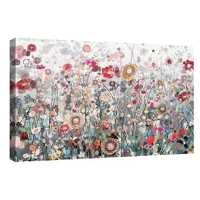 Fine Art Canvas Wild & Free Floral Canvas Wall Art