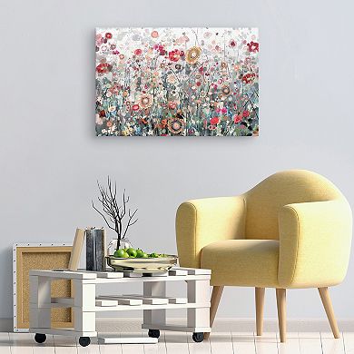 Fine Art Canvas Wild & Free Floral Canvas Wall Art