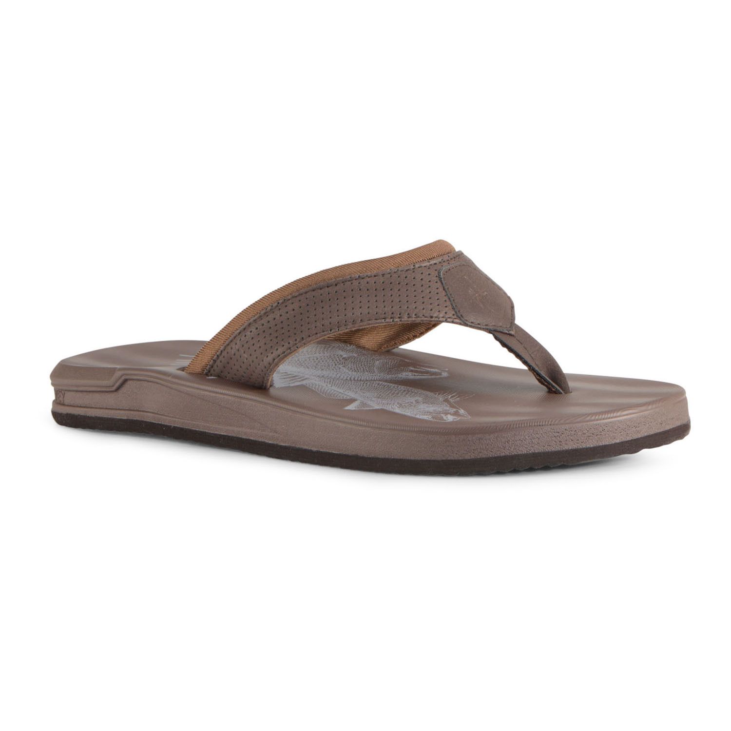 mens fishing flip flops