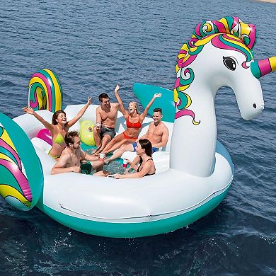 Bestway Giant Unicorn Party Island Pool Float