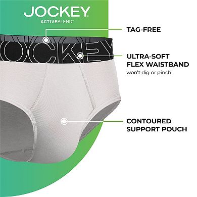 Men's Jockey® 5-pack ActiveBlend® Briefs