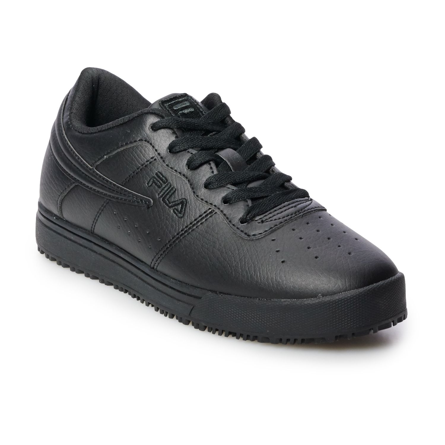 fila black shoes for women