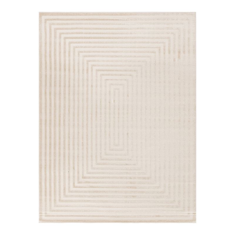 Sabrina Soto Prescott Outdoor Rug, Beig/Green, 9X12 Ft