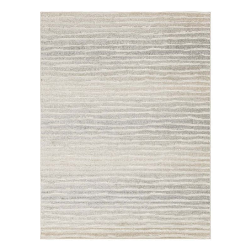 Sabrina Soto Ola Outdoor Rug, Grey, 8Ft Rnd