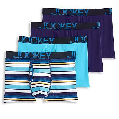 Men's Jockey® ActiveStretch™ 3-Pack + 1 Bonus Boxer Briefs