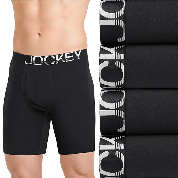 Buy Jockey Mens 4 Pack + 1 Bonus Underwear Boxer Briefs