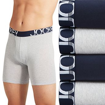 Men's Jockey® 3+1 Bonus Pack ActiveStretch™ 7" Long Leg Boxer Briefs