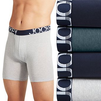 Men's Jockey® 3+1 Bonus Pack ActiveStretch™ 7" Long Leg Boxer Briefs
