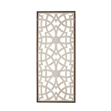 Madison Park Damask Carved Wall Decor