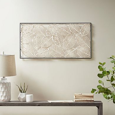 Madison Park Cloaked Leaves Wall Decor