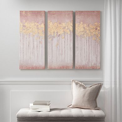 Madison Park Twilight Forest Canvas Wall Decor 3-piece Set