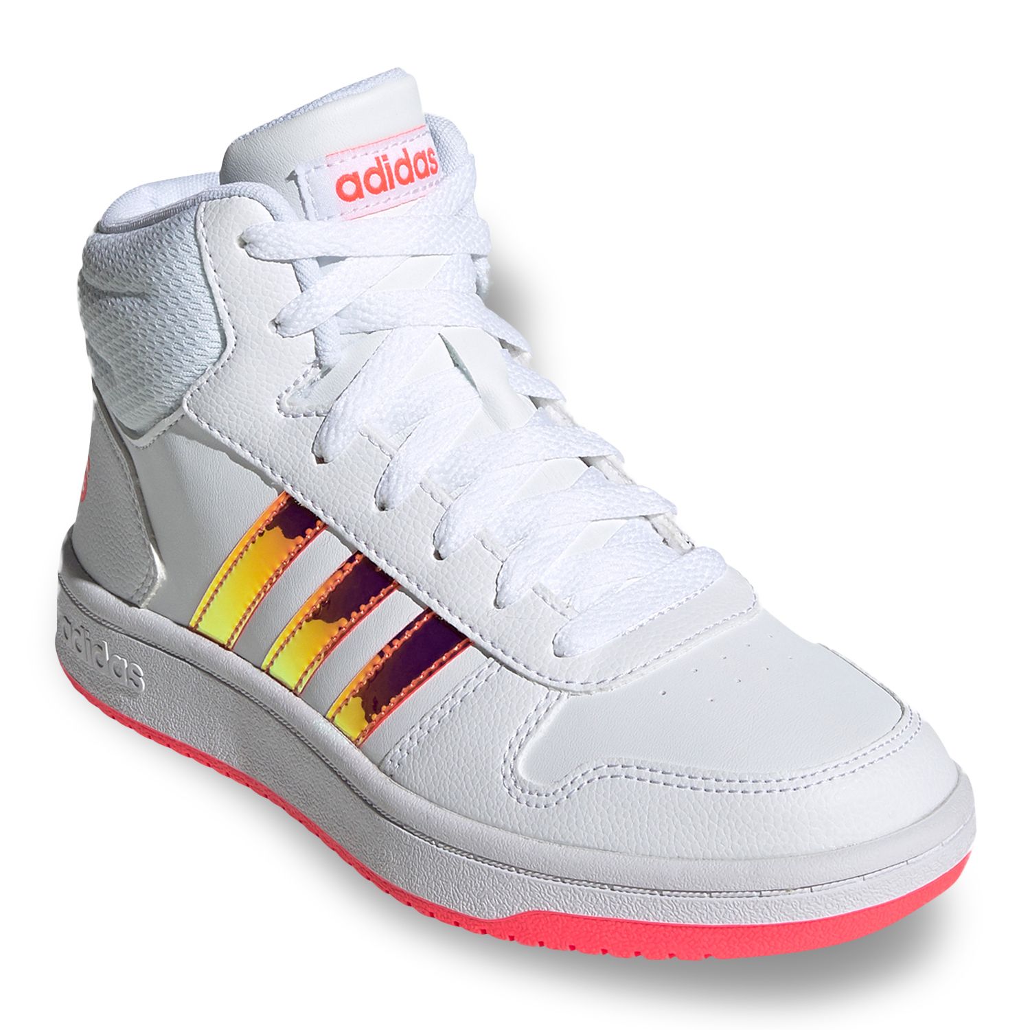 pink boys basketball shoes
