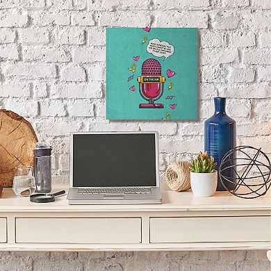 Stupell Home Decor Music Expresses Canvas Wall Art