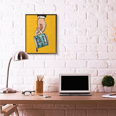 Stupell Home Decor Drip Coffee Framed Wall Art