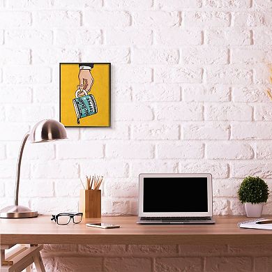 Stupell Home Decor Drip Coffee Framed Wall Art
