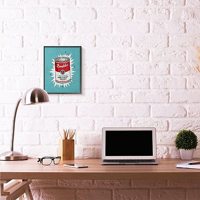 Stupell Home Decor Canned Laughter Framed Wall Art