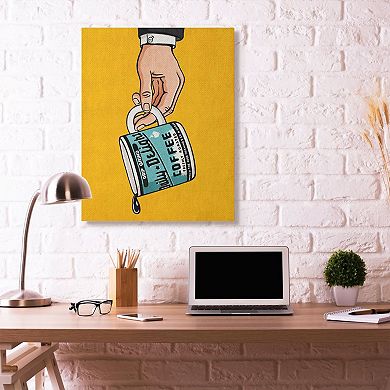 Stupell Home Decor Drip Coffee Canvas Wall Art