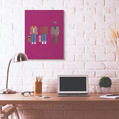 Stupell Home Decor Back To The Future Canvas Wall Art