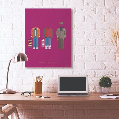 Stupell Home Decor Back To The Future Canvas Wall Art