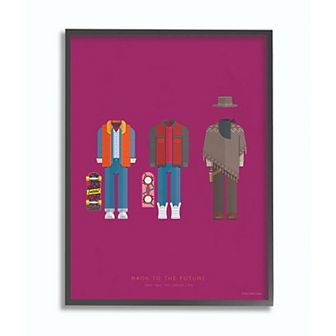 Stupell Home Decor Back To The Future Framed Wall Art