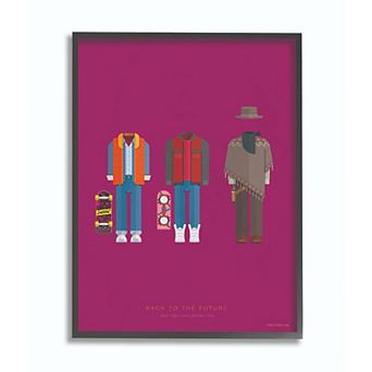 Stupell Home Decor Back To The Future Framed Wall Art