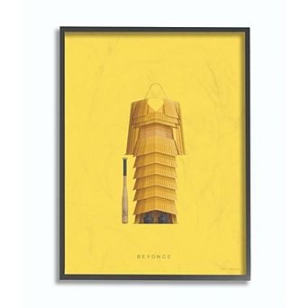Stupell Home Decor Beyonce Framed Wall Art