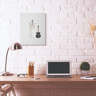 Stupell Home Decor Elvis Canvas Wall Art