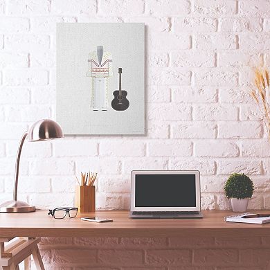 Stupell Home Decor Elvis Canvas Wall Art