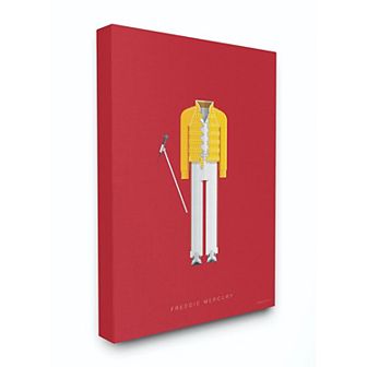 Stupell Home Decor Freddie Mercury Canvas Wall Art
