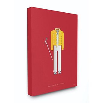 Stupell Home Decor Freddie Mercury Canvas Wall Art