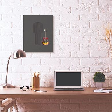 Stupell Home Decor Johnny Cash Canvas Wall Art