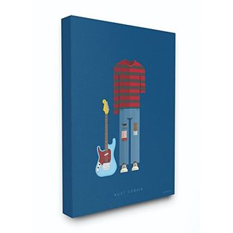 Stupell Home Decor Kurt Cobain Canvas Wall Art