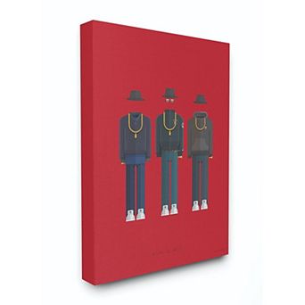Stupell Home Decor Run DMC Canvas Wall Art