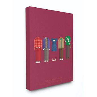 Stupell Home Decor Big Bang Theory Canvas Wall Art