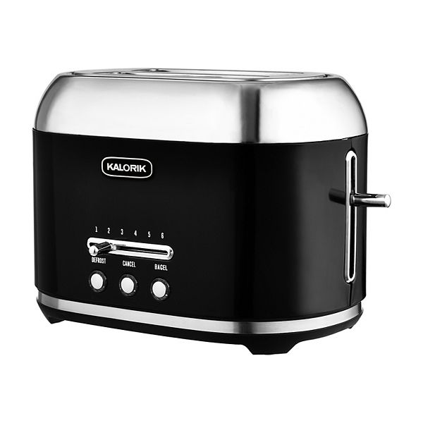 RetroToast 2 Slice Toaster - Black 