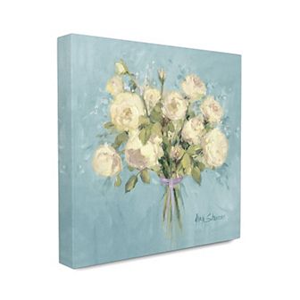 Stupell Home Decor Rose Flower Bouquet Canvas Wall Art