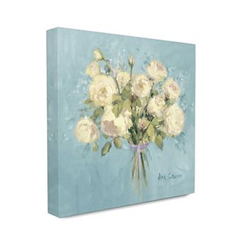 Stupell Home Decor Rose Flower Bouquet Canvas Wall Art
