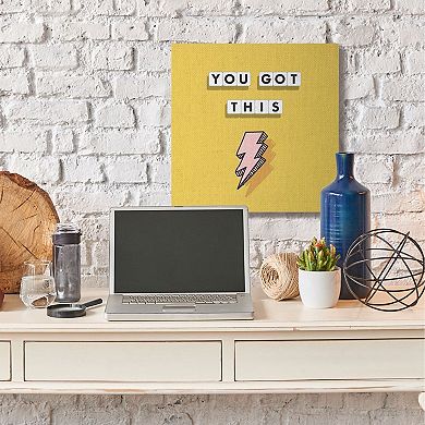 Stupell Home Decor You Got This Canvas Wall Art