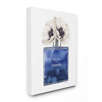 Stupell Home Decor Perfume Flower Watercolor Canvas Wall Art