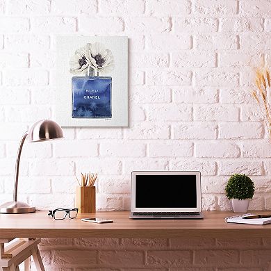 Stupell Home Decor Perfume Flower Watercolor Canvas Wall Art