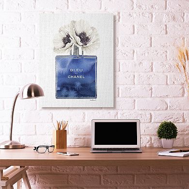 Stupell Home Decor Perfume Flower Watercolor Canvas Wall Art