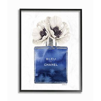 Stupell Home Decor Perfume Flower Watercolor Framed Wall Art